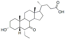 3α- 羟基-6α- 乙基-7-cheto-5β- 胆烷-24- 酸,(R)-4-((3R,5S,6R,10S,13R)-6-ethyl-3-hydroxy-10,13-dimethyl-7-oxo-hexadecahydro-1H-cyclopenta[a]phenanthren-17-yl)pentanoic acid