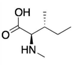 （2R，3R）-3-甲基-2-（甲基氨基）戊酸,(2R,3R)-3-methyl-2-(methylamino)pentanoic acid