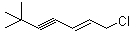 1-氯-6,6-二甲基-2-庚烯-4-,1-chloro-6,6- dimethyl-2-heptyene-4-alkyne