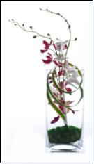 artificial flowers in vase FL-01