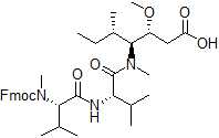 一甲基奥瑞他汀中间体10,"Tripeptide (MMAE-3)"