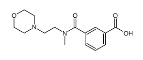 3-(甲基(2-吗啉乙基)酰胺苯甲酸,3-(methyl(2-morpholinoethyl)carbamoyl)benzoic acid