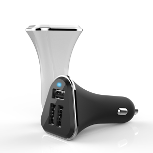 Smart 3 Port Car USB Charger,Smart 3 Port Car USB Charger