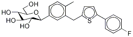 卡格列净,(1S)-1,5-Anhydro-1-C-[3-[[5-(4-fluorophenyl)-2-thienyl]methyl]-4-methylphenyl]-D-glucitol