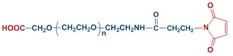 COOH-PEG-MAL 羧酸聚乙二醇 马来酰亚,Carboxymethyl-PEG -Maleimide