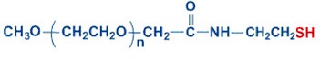 mPEG-SH 单甲氧基聚乙二醇巯,mPEG-Thiol (Acetamide Ethanethiol)