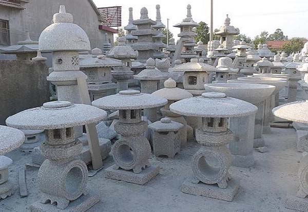 Japanese Stone Lanterns