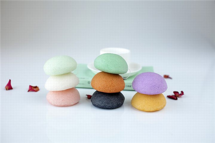 Half-ball Shaped Kongjac Sponge,Half-ball Shaped Kongjac Sponge