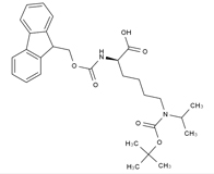 201003-48-7| Fmoc-Lys(iPr,Boc)-OH |地加瑞克原料|吉尔生化,Fmoc-Lys(iPr,Boc)-OH;N-ALPHA-(9-FLUORENYLMETHOXYCARBONYL)-N-EPSILON-ISOPROPYL-N-EPSILON-BOC-L-LYSINE