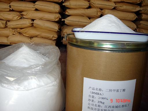 厂家大量供应2，2-二羟甲基丁酸DMBA,2,2-Bis(hydroxymethyl)butyric acid