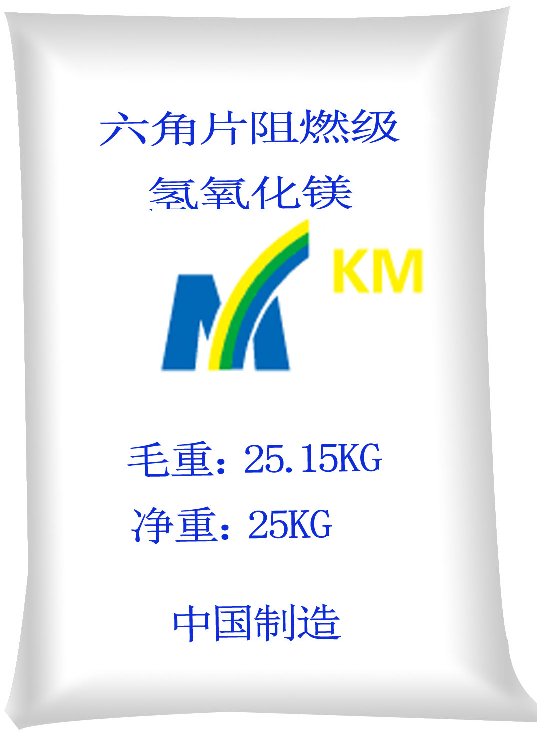 六角片阻燃级氢氧化镁（KM1310）,magnesium hydroxide