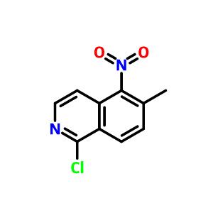 1-氯-6-甲基-5-硝基-异喹啉