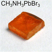钙钛矿单晶CH3NH3PbBr3,钙钛矿