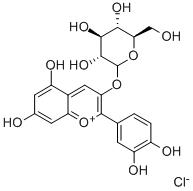 矢車菊素-3-O-葡萄糖苷,Cyanidin-3-O-glucoside