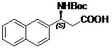 N-BOC (S)-3-胺基-3(2-萘酚基)丙酸,(S)-3-(tert-butoxycarbonylamino)-3-(naphthalen-2-yl)propanoic acid