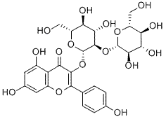 山奈酚-3-O-β-D-槐糖苷，HPLC≥98%,Kaempferol-3-O-sophoroside