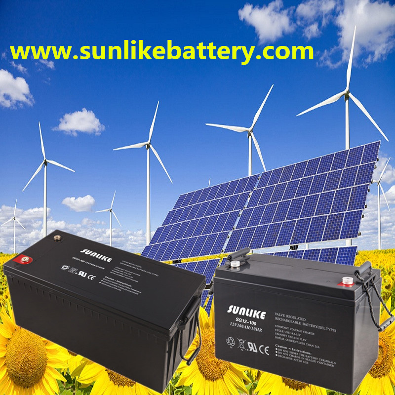 Solar Deep Cycle Lead Acid Battery 12V200ah with 3years Warranty,Lead Acid Battery SL12-200