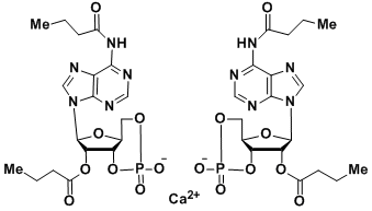 二丁酰环磷腺苷钙,Calcium Dibutyryladenosine Cyclophosphate 、Bucladesine Calcium salt