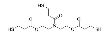 二乙醇胺-三（巯基丙酸酯）,((3-mercaptopropanoyl)azanediyl)bis(ethane-2,1-diyl) bis(3-mercaptopropanoate) （DEAMP）