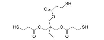 三羟甲基丙烷-三（巯基丙酸酯）,trimethylolpropane tris(3-mercaptopropionate) （TMPMP）