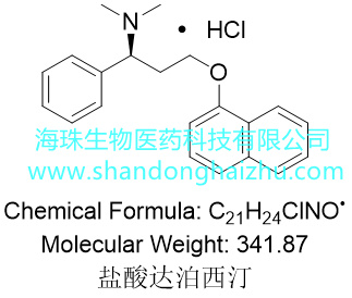 盐酸达泊西汀,Dapoxetine hydrochloride