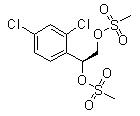 (S)-1-(2,4-二氯苯基)-1,2-乙二醇二甲烷磺酸酯,(S)-1-(2,4-DICHLOROPHENYL)-1,2-ETHANEDIOL DIMETHANESULFONATE