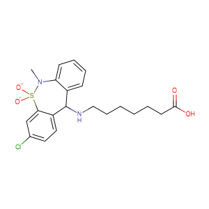 噻耐普汀酸,Tianeptineacid
