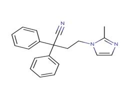4-（2-甲基1-咪唑基）-2，2-二苯基丁腈