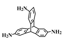 2,6,14-三胺基三蝶烯,2,6,14-Triaminotriptycene