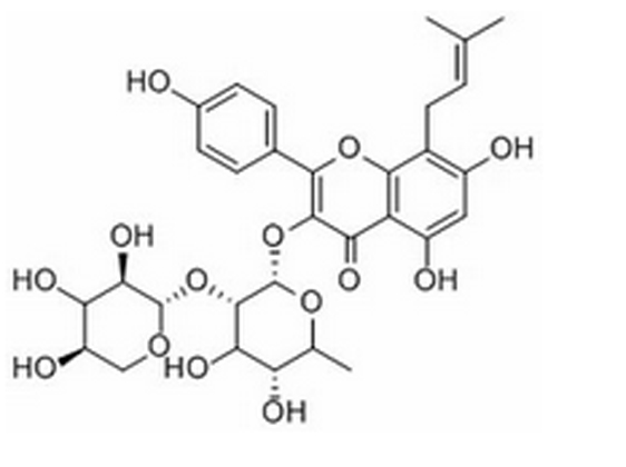 大花淫羊藿苷,Ikarisoside F