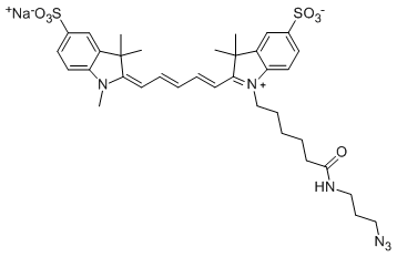 Sulfo-Cyanine5 azide，Sulfo-Cy5 N3，Sulfo-Cyanine3 azide，Sulfo-Cy3 N3,Sulfo-Cyanine5 azide，Sulfo-Cy5 N3