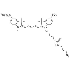 Sulfo-Cyanine5 azide，Sulfo-Cy5 N3，Sulfo-Cyanine3 azide，Sulfo-Cy3 N3