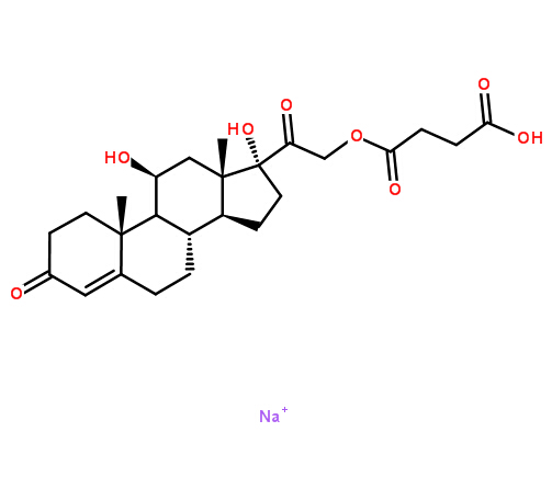 氢化可的松琥珀酸钠|125-04-2|原料药生产厂家价格|18062666904,Hydrocortisone sodium succinate