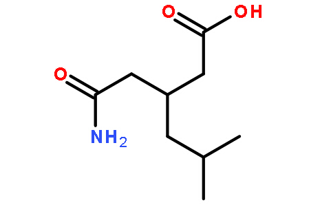 3-(氨甲酰甲基)-5-甲基己酸CAS#181289-15-6,3-Carbamoymethyl-5-methylhexanoic acid