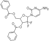 2',2'-二氟-2'-脱氧胞嘧啶核苷-3',5'-二苯甲酸酯,2',2'-Difluoro-2'-deoxycytidine-3',5'-dibenzoate; T9 of Gemcitabine