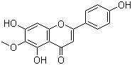 高车前素; 4',5,7-三羟基-6-甲氧基黄酮,Hispidulin(Dinatin)