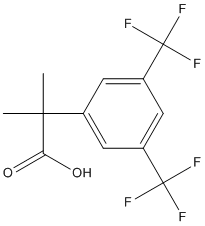奈妥吡坦中间体,2-(3,5-bis(trifluoroMethyl)phenyl)-2-Methyl propanoic acid
