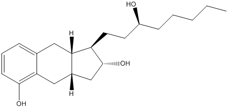 曲前列尼尔中间体2,(1R,2R,3aS,9aS)-2,3,3a,4,9,9a-Hexahydro-1-[(3S)-3-hydroxyoctyl]-1H-benz[f]indene-2,5-diol