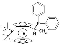 (1R)-1-[双(1,1-二甲基乙基)膦]-2-[(1R)-1-(二苯基膦)乙基]二茂铁(符合 CAS 标准),(R)-1-[(S)-2-(DI-TERT.-BUTYLPHOSPHINO)FERROCENYL]ETHYLDIPHENYLPHOSPHINE