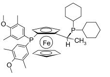 (-)- 1 - ((S)-2 - (3,5二甲基- 4 -甲氧基苯基)膦]双环戊二烯基,(R)-(-)-1-[(S)-2-(DI(3,5-DIMETHYL-4-METHOXYPHENYL)PHOSPHINO)FERROCENYL]ETHYLDICYCLOHEXYLPHOSPHINE