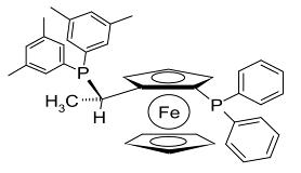 S-(-)-1-[(R)-2-(二苯基磷) 二茂铁基]乙基二-3,5-甲苯磷,(S)-1-[(R)-2-(DIPHENYLPHOSPHINO)FERROCENYL]-ETHYLDI(3,5-XYLYL)PHOSPHINE