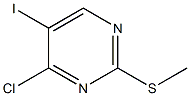 4-chloro-5-iodo-2-methylsulfanylpyrimidine,4-chloro-5-iodo-2-methylsulfanylpyrimidine