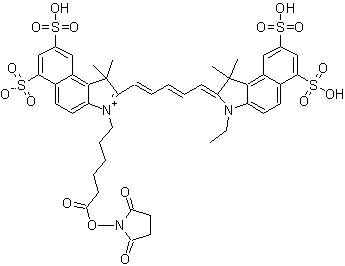 Cy5.5-N-羟基琥珀酰亚胺酯,Cy5.5-SE