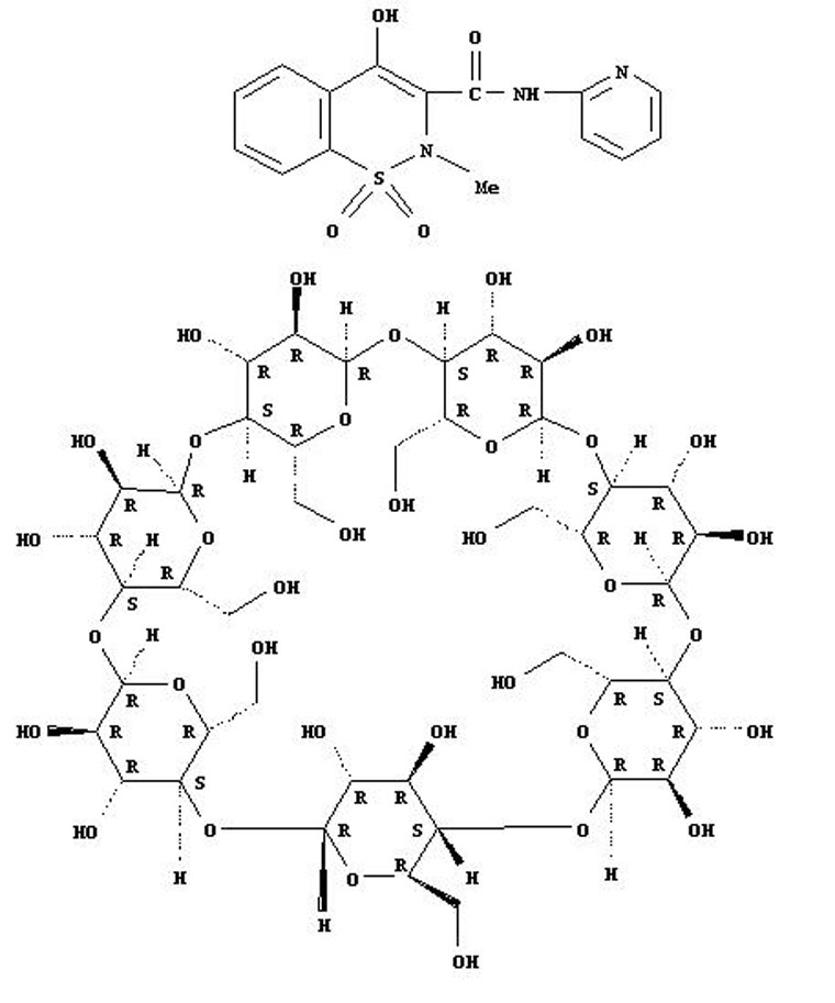 Piroxicam-β-Cyclodextrin,Piroxicam beta cyclodextrin