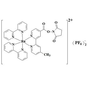 双（2,2’-联吡啶）-4’-甲基-4-羧基联吡啶钌N-羟基琥珀酰亚胺酯双六氟磷酸盐