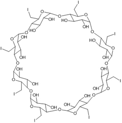 ?Octakis-(6-Iodo-6-Deoxy)-γ-Cyclodextrin,?Octakis-(6-Iodo-6-Deoxy)-gamma-Cyclodextrin