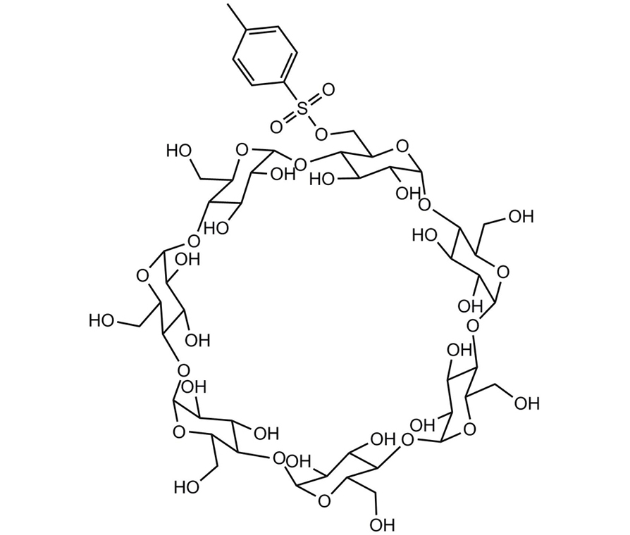 Mono-(6-p-toluenesulfonyl)-β-cyclodextrin,Mono-(6-p-toluenesulfonyl)-beta-cyclodextrin