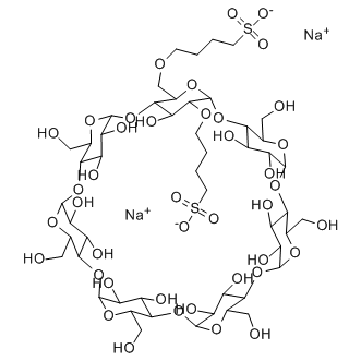 磺丁基-β-环糊精钠盐,Sulfobutyl Ether-β-Cyclodextrin Sodium salt(SBE-β-CD)