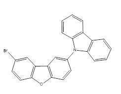 9-(8-Bromo-2-dibenzofuranyl)-9H-carbazole,9-(8-Bromo-2-dibenzofuranyl)-9H-carbazole