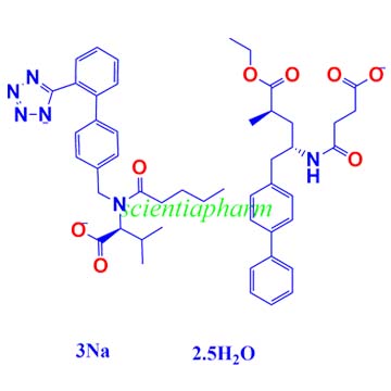 全新类型降压药LCZ696,3-(1-Biphenyl-4-ylMethyl-3-ethoxycarbonyl-1-butylcarbaMoyl)propionate-3'-Methyl-2'-(pentanoyl(2'-(tetrazol-5-ylate)biphenyl-4'-ylMethyl)aMino)butyrate